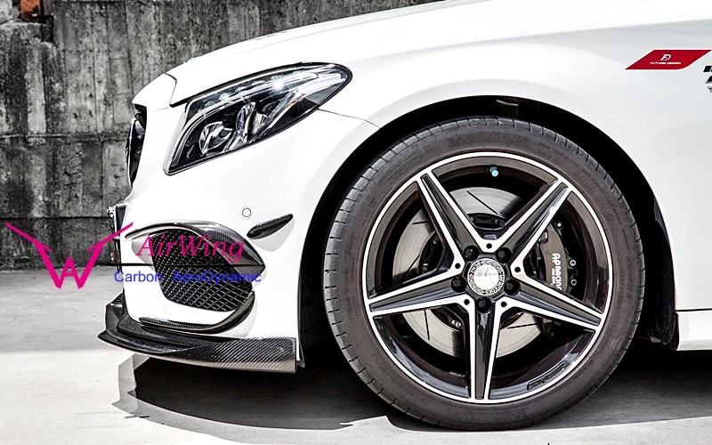 Mercedes-Benz W205 Future Design carbon front lip 04